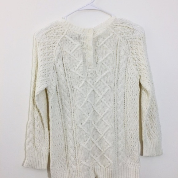 Anne Taylor Loft women’s size small off white sweater - Picture 7 of 16